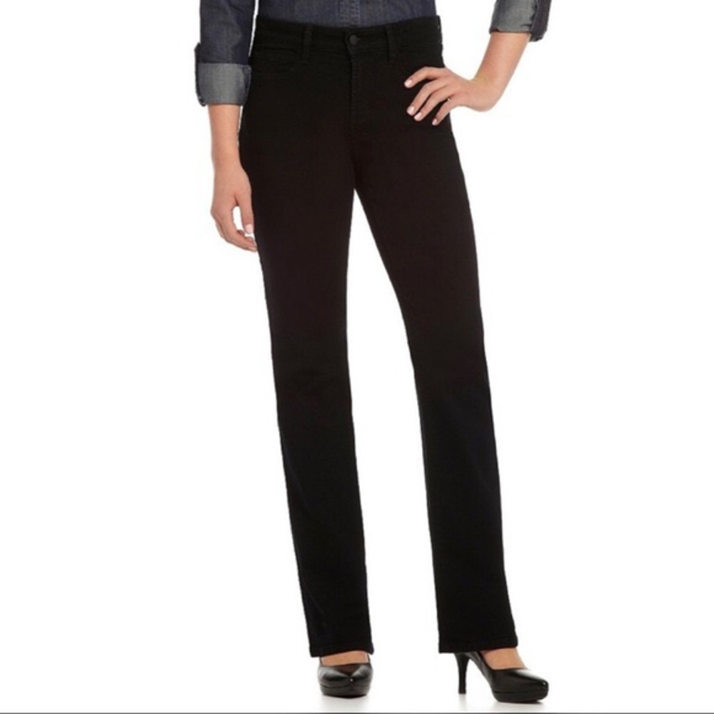 NYDJ Black Bootcut Corduroy Pants - Picture 1 of 8